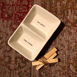 Set Goals-Take action. AshTray + (3)Palo Santos